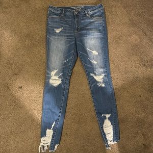 nwot aeo hi rise jegging